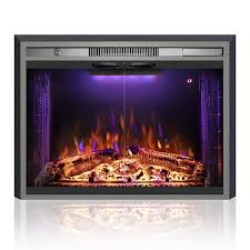 Electric Fireplace Inserted