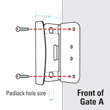 Fenix Two Way Fence Gate Latch 04034