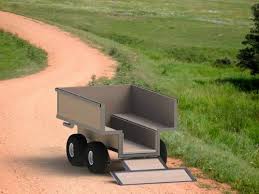 atv trailer plans for a walking beam