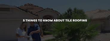 5 things to know about tile roofing