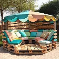 Wood Pallet Outdoor Furniture And