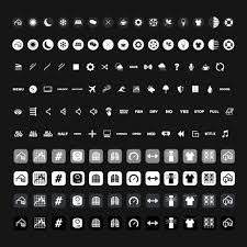 Icon Set For Smart Homes Base Simple