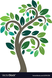 Stylized Tree Logo Icon Royalty Free