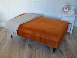 Orange Footstools For