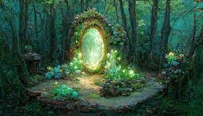 Fantasy Magic Portal In Mystic Fairy