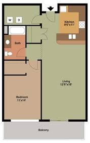 1 Bedroom Floor Plans Yahoo Search