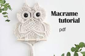 Macrame Owl Wall Hanging Pattern Pdf