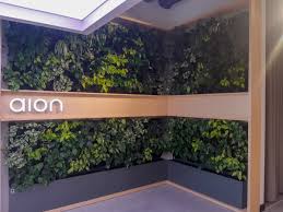 The Vertical Garden At Aion Bank In