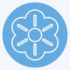 Icon Flower Suitable For Garden Symbol