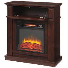 Compact Infrared Electric Fireplace