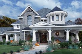 Plan 65872 Tuscan Style With 4 Bed 4