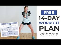 2 Week Workout Plan Free Meal Plan