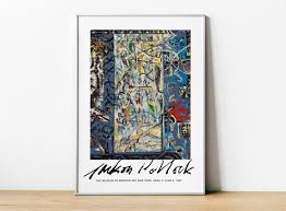 Jackson Pollock Poster Abstract