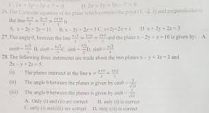 20 The Cartesian Equation Of The Plane