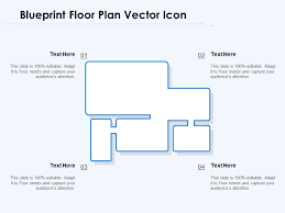 Blueprint Floor Plan Vector Icon Ppt