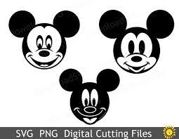 Svg Png Cutting Files 3 Mickey Mouse