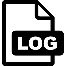 Log File Icon Svg Vector Png Free