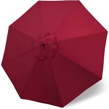 Replacement Canopy For 8 Ribs Burgundy