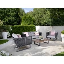 Garden Sofa Sets Rattan Aluminium