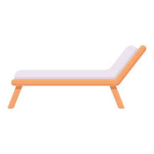 Chaise Lounge Vector Art Icons And
