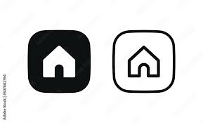 Icon For Apps And Websites House Icon