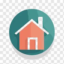 House Icon With Long Shadow Vector A