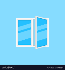 Blue Glass Sign Or Icon Royalty Free Vector
