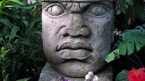 Olmec Sculpture Carved From Stone