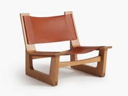 Leather Sling Chair