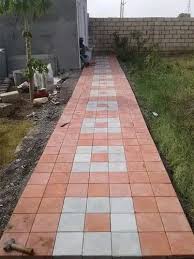 Outdoor Concrete Garden Paver Block At