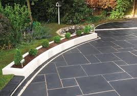 Awbs Noire Black Limestone Paving Slabs