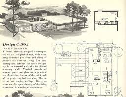 Vintage House Plans 1092 Modern Floor