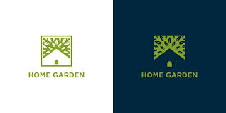 Home Garden Logo Designs House Leaves