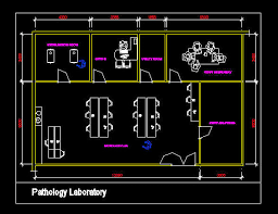 Cad Drawing Hospital Clinic Room