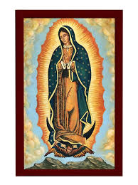 Our Lady Of Guadalupe Icon Handmade