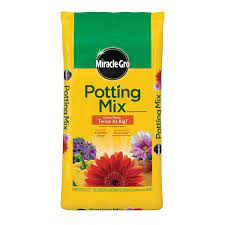 Miracle Gro Potting Mix 50 Qt For