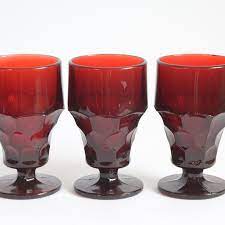Buy Ruby Red Glassware Anchor Hocking