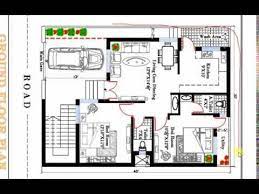 North Facing House 2bhk House Plan