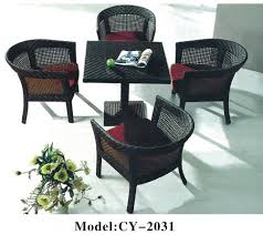 Rattan Outdoor Chair Size Dimension