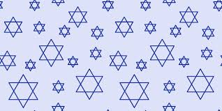 Israel Seamless Pattern Jewish New Year