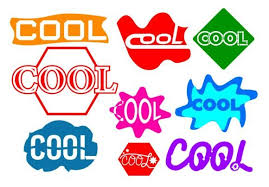 Cool Letter Logo Sticker Icon T