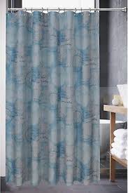 Luxa Fabric Shower Curtain Atlas Blue