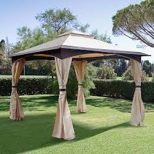 Outdoor Gazebo Canopy With Double Roof