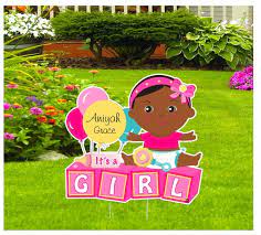 Its A Girl Boy Yard Sign Welcome