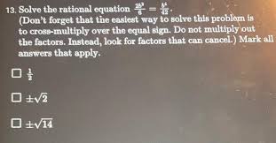 Solve The Rational Equation 202