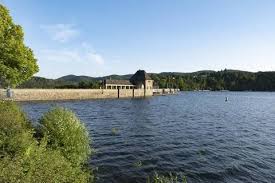 Edersee Retaining Wall In Germany