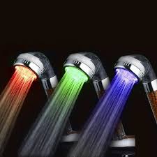 Led Disco Light Shower Head Sprinkler