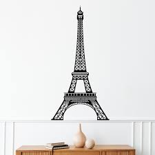 Wall Sticker Eiffel Tower Muraldecal Com