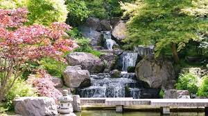 Zen Water Garden Stock Photo Picture