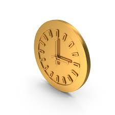 Gold Wall Clock Icon Png Images Psds